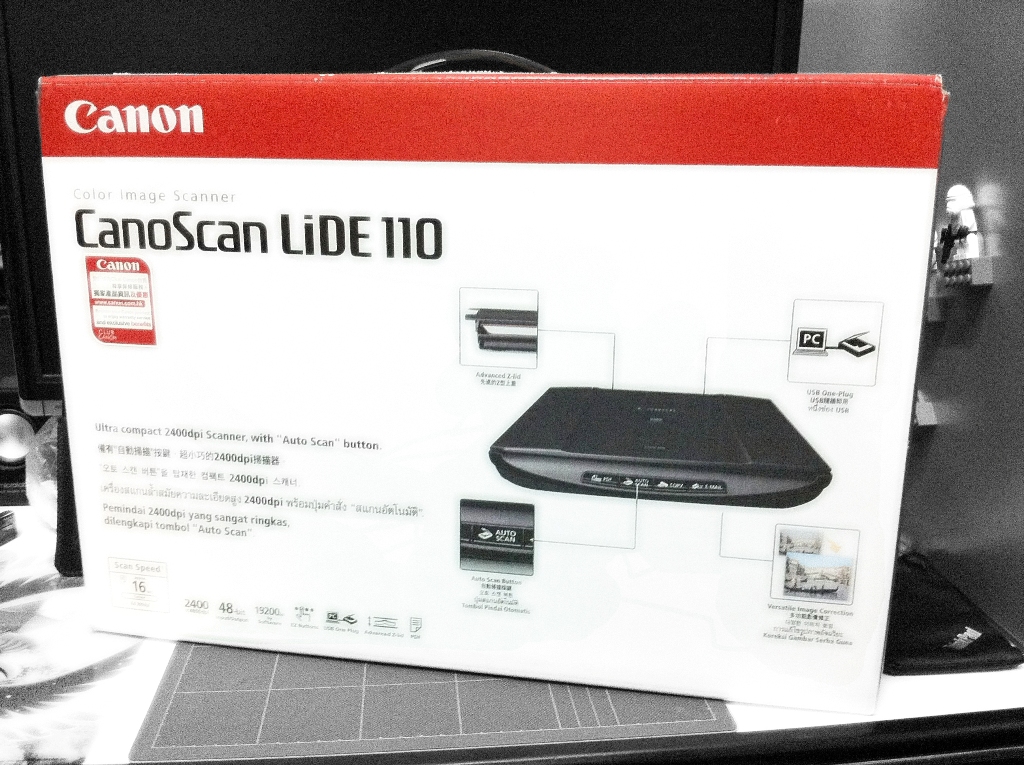 scanner software for canon lide 110